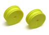RC10B4 Front 2.2 Wheels Yellow