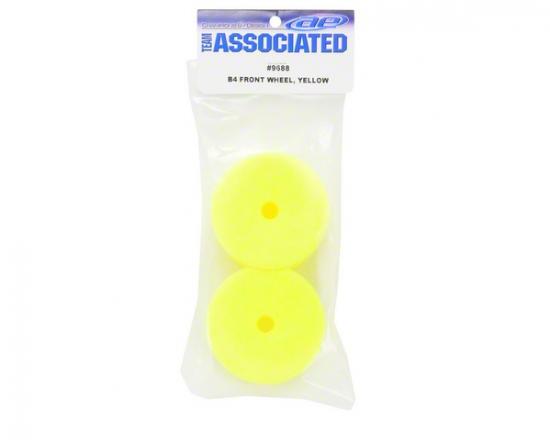 RC10B4 Front 2.2 Wheels Yellow