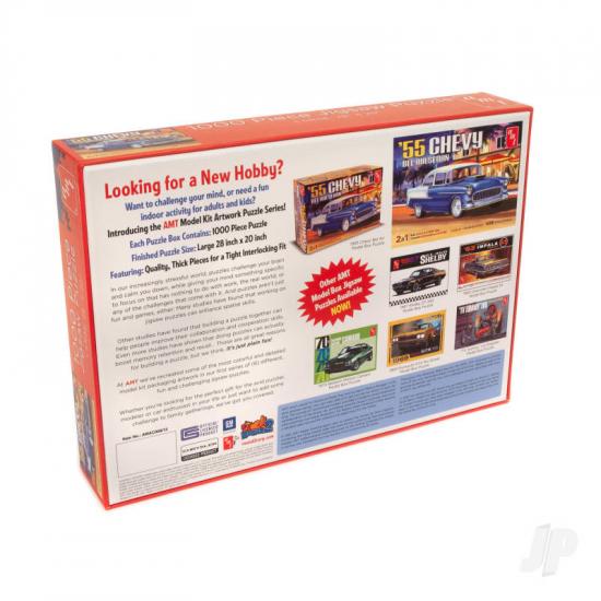 AMT AWAC009BELAIR AMT 1955 Chevy Bel Air 1000 Piece Jigsaw Puzzle