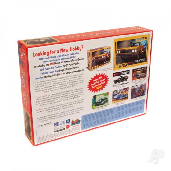 AMT 1969 Plymouth GTX Pro Street 1000 Piece Jigsaw Puzzle