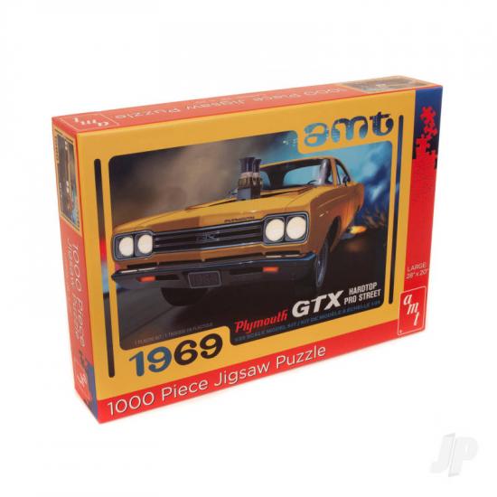 AMT 1969 Plymouth GTX Pro Street 1000 Piece Jigsaw Puzzle