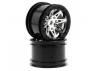 Axial 2.2 Raceline Renegade Wheels - 41mm Wide (Chrome) (2)