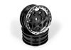 Axial 1.9 Walker Evans Wheels - Chrome/Black (2)