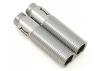 Axial Icon Clear Anodized Aluminium Shock Body 10x38mm (2)