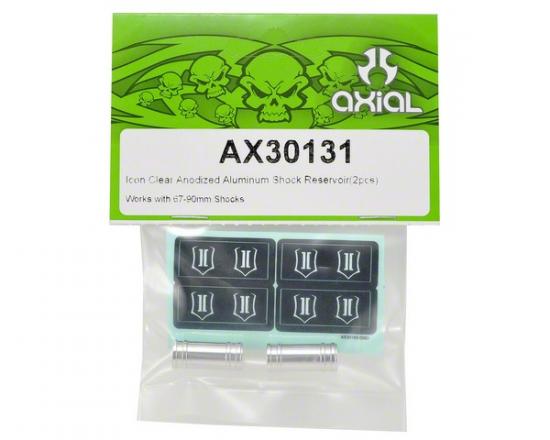 Axial Icon Clear Anodized Aluminium Shock Reservoir (2)