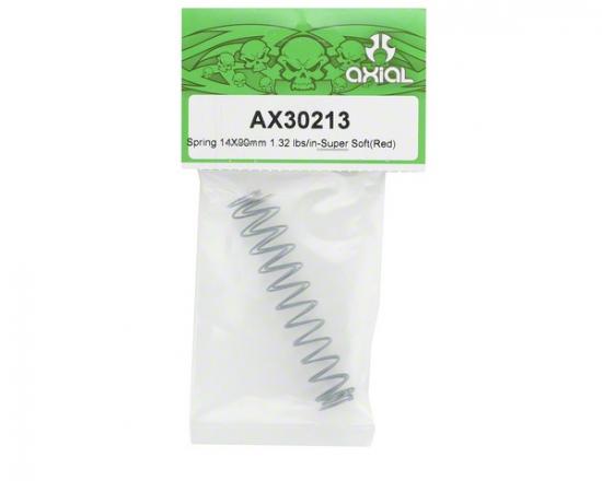 Axial AX30213 - Axial Spring 14x90mm 1.32 lbs/in - Red (2) | Axial Yeti ...