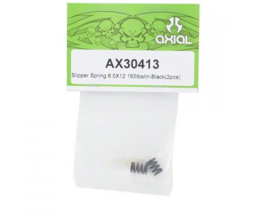 Axial Slipper Spring 8.5x12 165 lbs/in - Black (2)