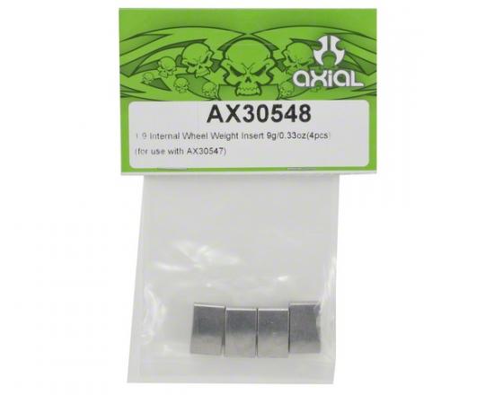 Axial 1.9 Internal Wheel Weight Insert 9g/0.33oz (4)