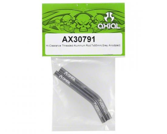Axial Hi-Clearance Threaded Aluminium Link 7x85mm - Grey (2)