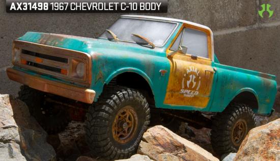 Axial 1967 Chevrolet C/10 Clear Bodyshell (313mm WB)