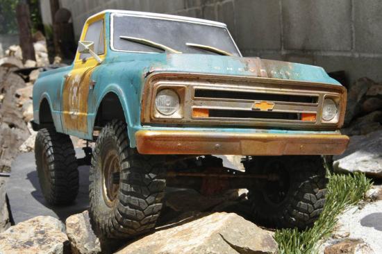 Axial 1967 Chevrolet C/10 Clear Bodyshell (313mm WB)
