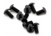 Axial M3x6mm Hex Socket Button Head (Black) (10)