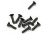 Axial M2.6x10mm Hex Socket Tapping Flat Head (Black) (10)