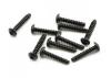 Axial M3x15mm Hex Socket Tapping Button Head (Black) (10)