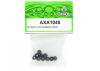 Axial M4 Nylon Locking Flanged Hex Nut (Black) (10)