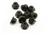 Axial M4 Nylon Locking Flanged Hex Nut (Black) (10)