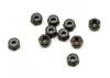 Axial M3 Thin Nylon Locking Hex Nut (Black) (10)