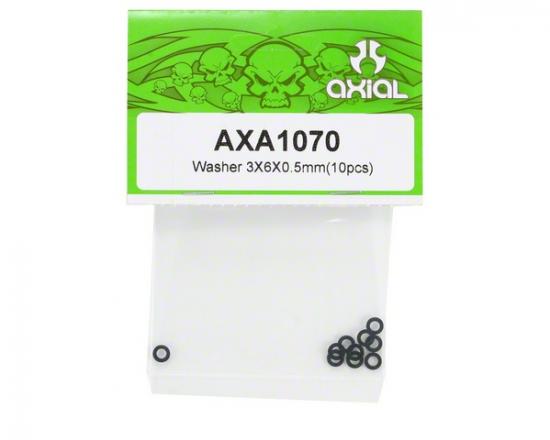 Axial Washer 3x6x0.5 (10)