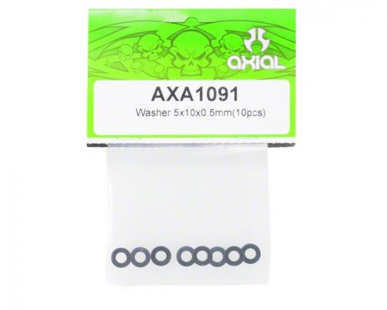 Axial Washer 5x10x.5 (Black) (10)
