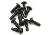 Axial M3x8mm Hex Socket Tapping Button Head (Black) (10)