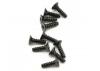 Axial M3x10mm Hex Socket Tapping Flat Head (Black) (10)