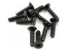 Axial M3x12mm Hex Socket Tapping Flat Head (Black) (10)