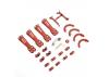 Plastic Kit - Red: Vortex 230