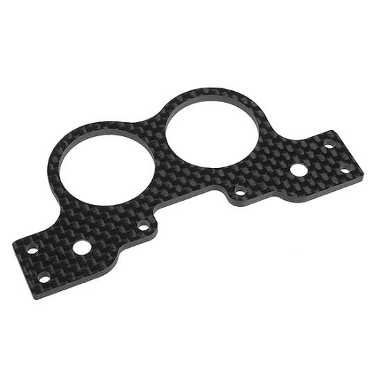 Corally Rear Bulkhead S Tiffener Plate Ssx-8R - 3K Car