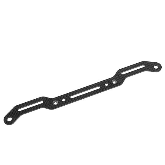 Corally Body Mount Plat E Rear Ssx-8X 3K Carbon 1 PC
