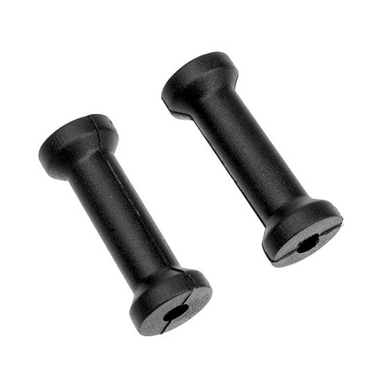 Corally Composite Body Mount Spacer - Rear - 2 Pcs