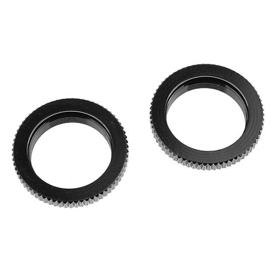 Corally Shock Body Spring Adj. Nut - Aluminium. - 2 Pcs