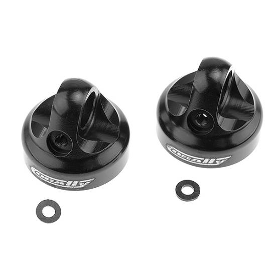 Corally Shock Body Cap - Top - Aluminium. - 2 Pcs
