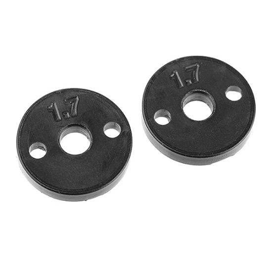 Corally Shock Piston - Composite - 2X 1.7mm Holes - 2