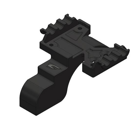 Corally Center Diff Plate - Spur Gear Cover - Composite - 1 PC