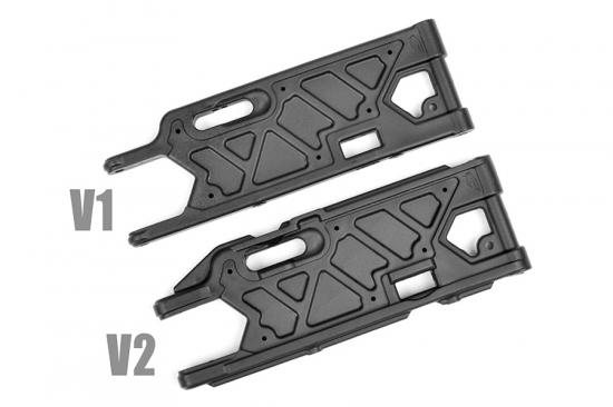 Corally Suspension Arm Long V2 Lower Rear Composite 1 PC