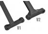 Corally Shock Tower Brace V2 Front Composite 1 PC