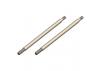 Corally Shock Shaft - 66mm - Rear - Steel - 2 Pcs