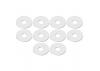 Corally Shim Rings - 6X11X0.2mm - Steel - 10 Pcs