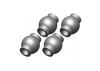 Corally Ball 6.8mm - Steel - 4 Pcs