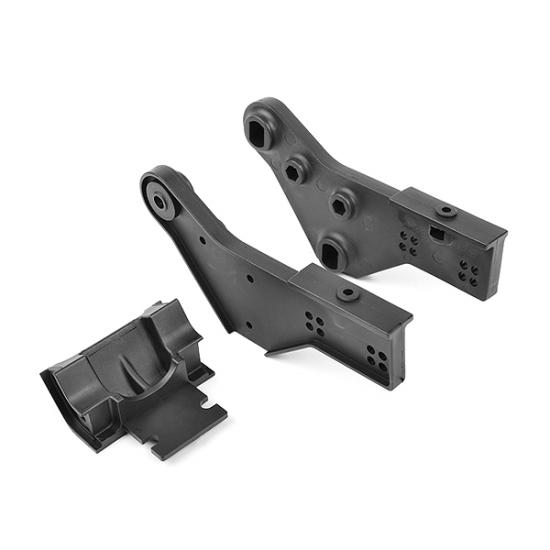 Corally Wheelie Bar Mount - Left-Right - Composite - 1 Set
