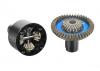 Corally Xtreme Diff Case 30mm Aluminium 7075 Hard Anodised Black Front