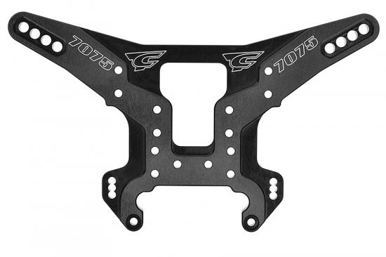 Corally Shock Tower Mtl Swiss Made 7075 T6 5mm Hard Black