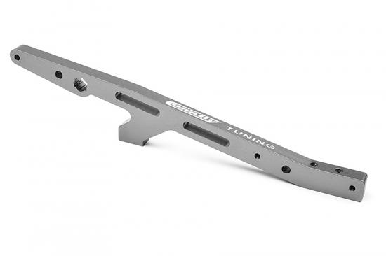 Corally Chassis Brace XTR Rear Aluminium - Titanium