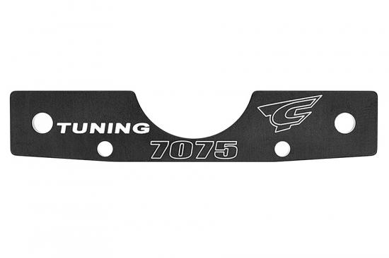 Corally Suspension Arm Mount Rf Swiss 7075 T6 3mm Hard BL. ** CLEARANCE **