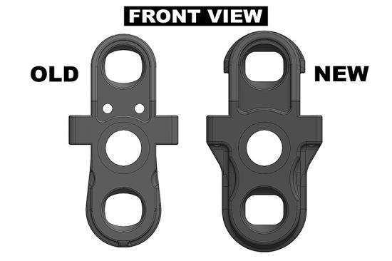Corally HD Steering Block Pillow Ball Cup (6) Front 3Pcs