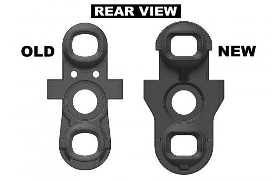 Corally HD Steering Block Pillow Ball Cup (6) Front 3Pcs