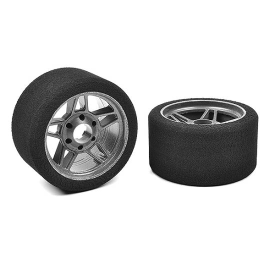Corally Attack Foam Tires 1:8 Circuit 35 Shore Front Carbon