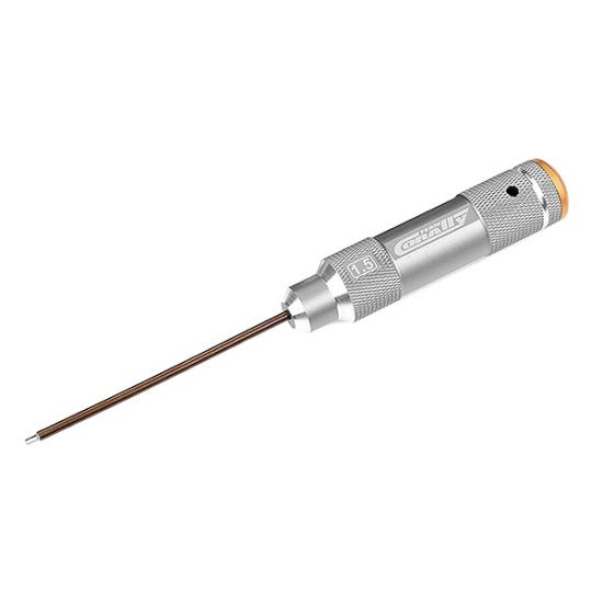 Corally Factory Pro Tool Hardened Tip Aluminium Grip Hex 1.5mm