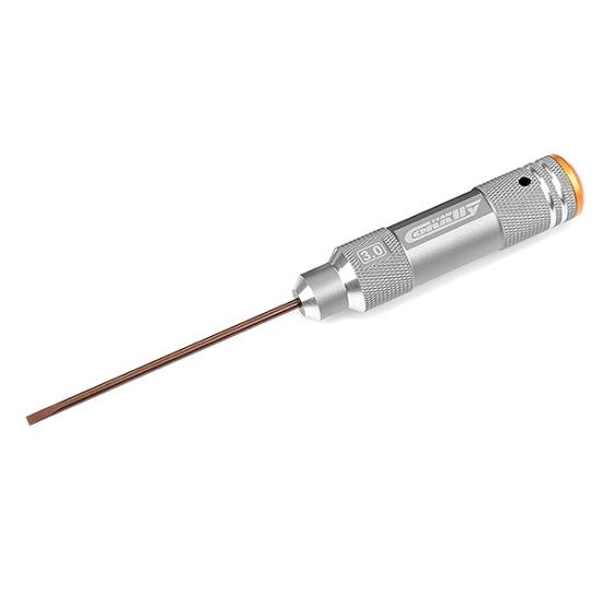 Corally Factory Pro Tool Hardened Tip Aluminium Grip Flat 3.0mm