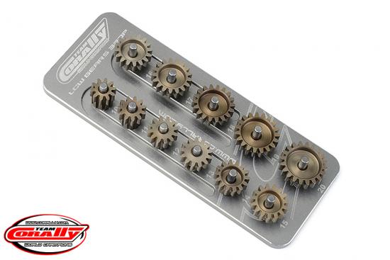 Corally Pinion Caddy 32DP - 11 Pinions - 3.17mm